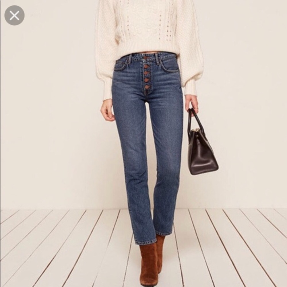 NWOT Reformation Winona Jean Size 29